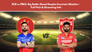 RCB vs PBKS