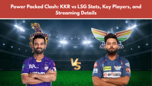 KKR Ready to Roar Against LSG